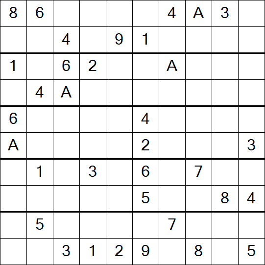 Sudoku 10x10 - Difícil