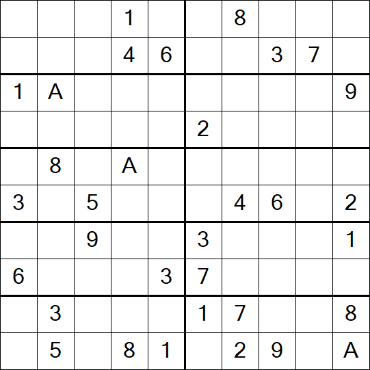 Sudoku 10x10 - Difícil