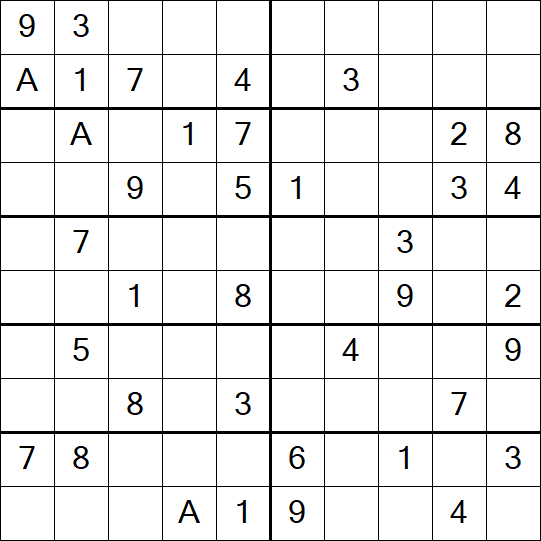 Sudoku 10x10 - Difícil