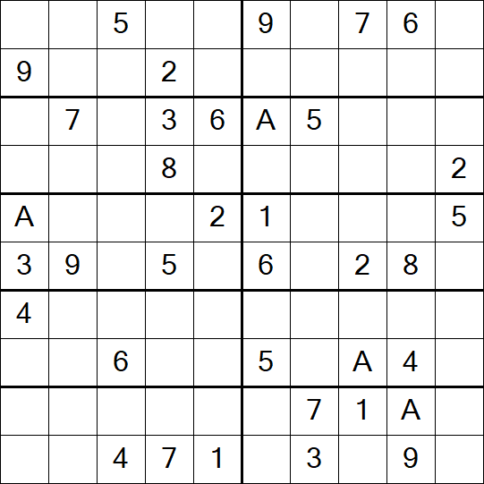 Sudoku 10x10 - Difícil