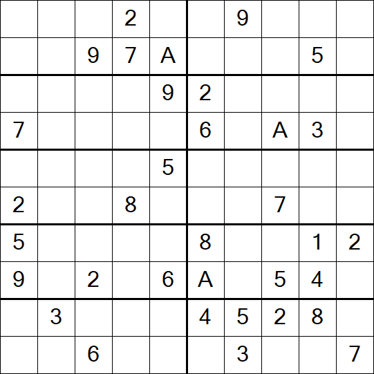 Sudoku 10x10 - Difícil