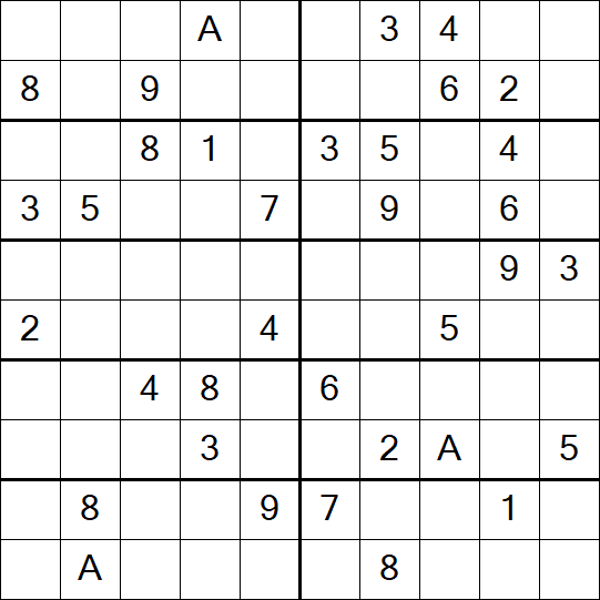 Sudoku 10x10 - Difícil
