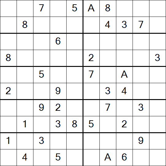 Sudoku 10x10 - Difícil