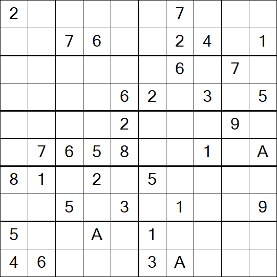 Sudoku 10x10 - Difícil