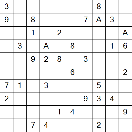 Sudoku 10x10 - Difícil