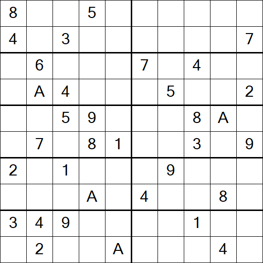 Sudoku 10x10 - Difícil