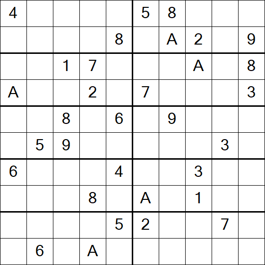 Sudoku 10x10 - Difícil