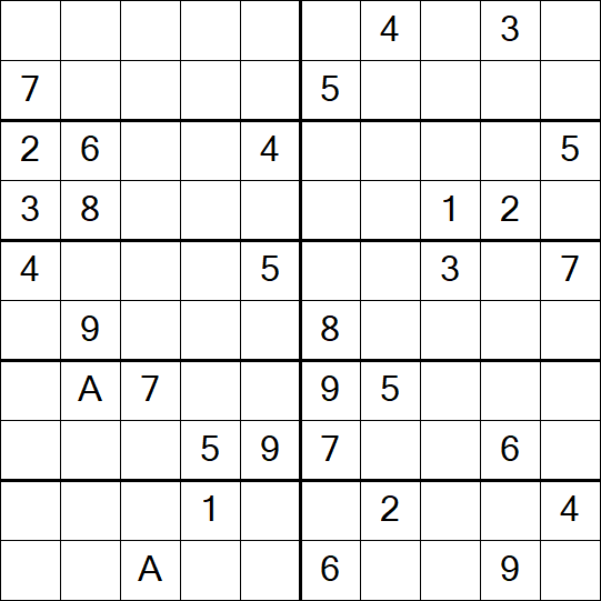 Sudoku 10x10 - Difícil