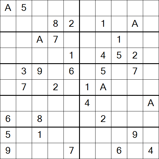 Sudoku 10x10 - Difícil