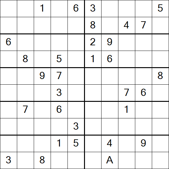 Sudoku 10x10 - Difícil