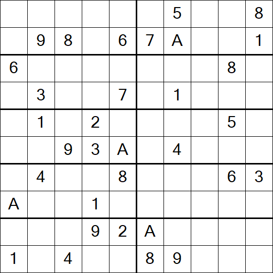Sudoku 10x10 - Difícil