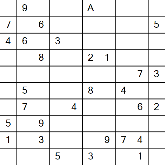 Sudoku 10x10 - Difícil
