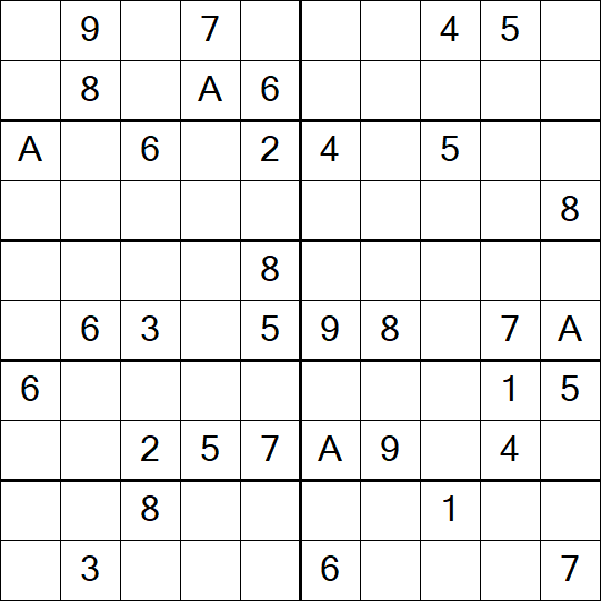 Sudoku 10x10 - Difícil
