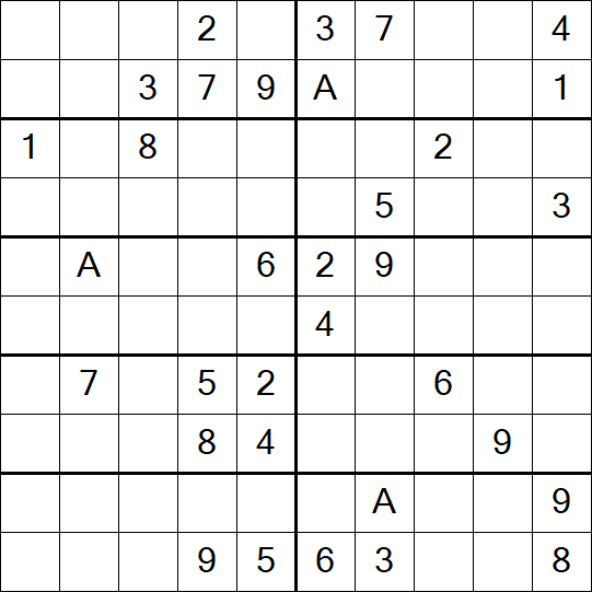 Sudoku 10x10 - Difícil