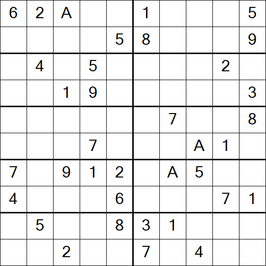 Sudoku 10x10 - Difícil