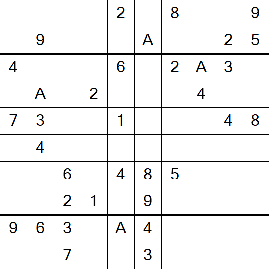 Sudoku 10x10 - Difícil
