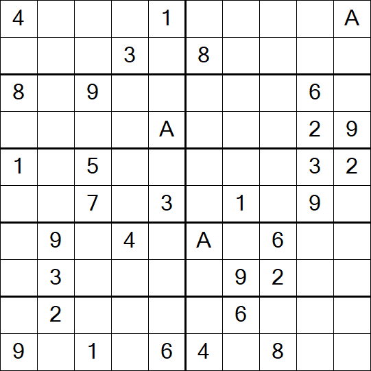 Sudoku 10x10 - Difficile