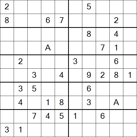 Sudoku 10x10 - Difficile