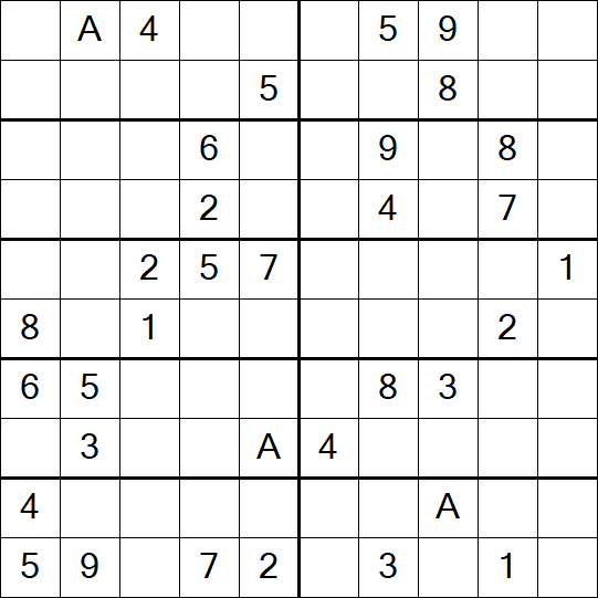 Sudoku 10x10 - Difícil