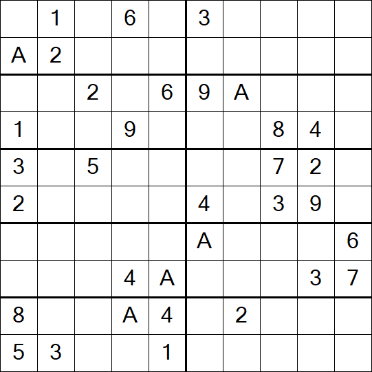 Sudoku 10x10 - Difficile