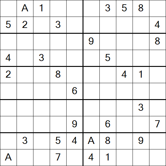 Sudoku 10x10 - Difficile