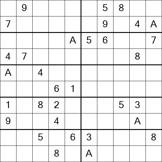 Sudoku 10x10 - Difícil