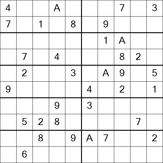 Sudoku 10x10 - Difficile