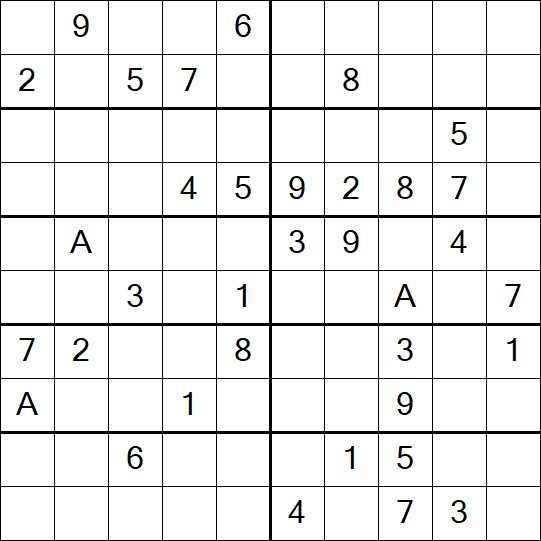 Sudoku 10x10 - Difficile