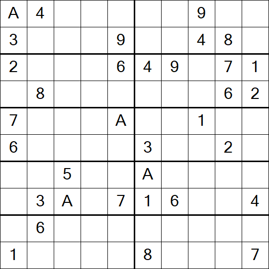 Sudoku 10x10 - Difficile