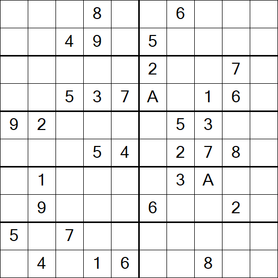 Sudoku 10x10 - Difficile