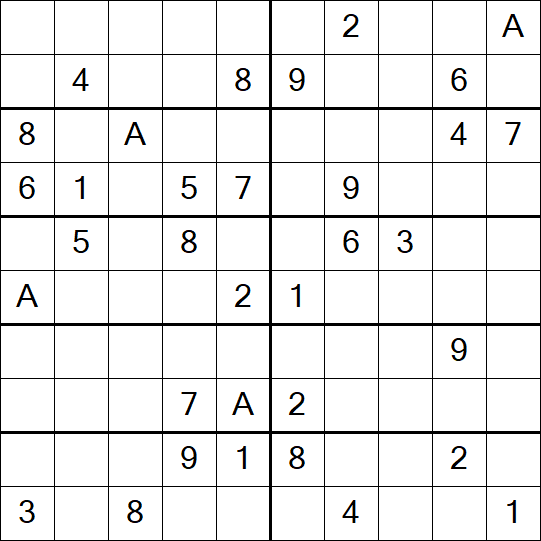 Sudoku 10x10 - Difícil