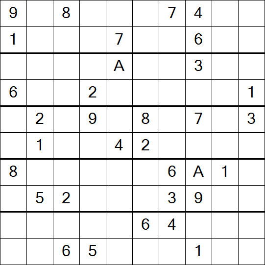 Sudoku 10x10 - Difficile