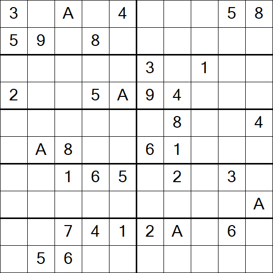 Sudoku 10x10 - Hard