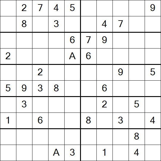 Sudoku 10x10 - Difícil