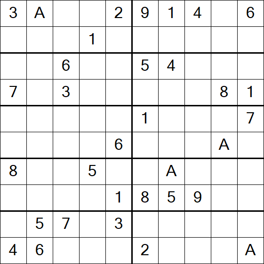 Sudoku 10x10 - Difícil
