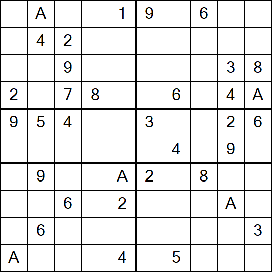 Sudoku 10x10 - Difícil
