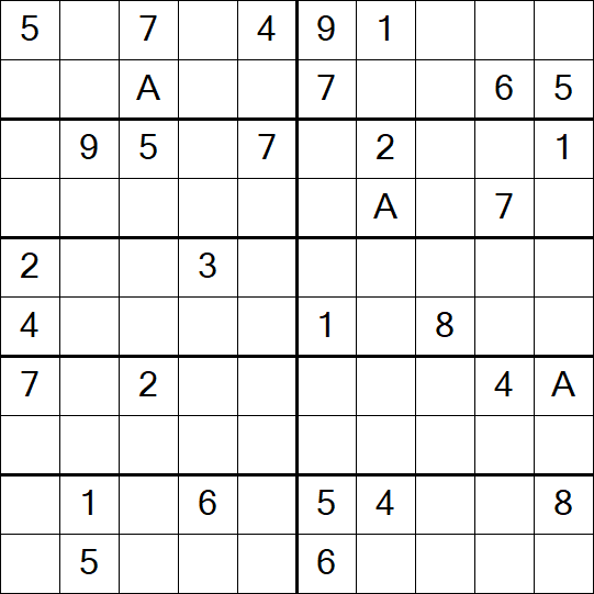 Sudoku 10x10 - Difícil