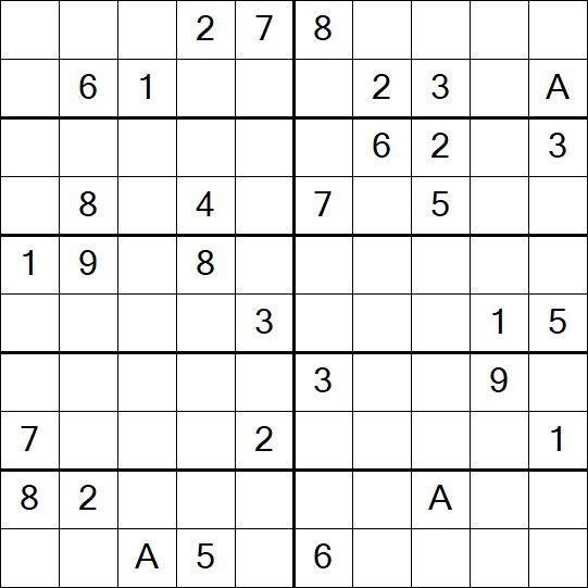 Sudoku 10x10 - Difícil