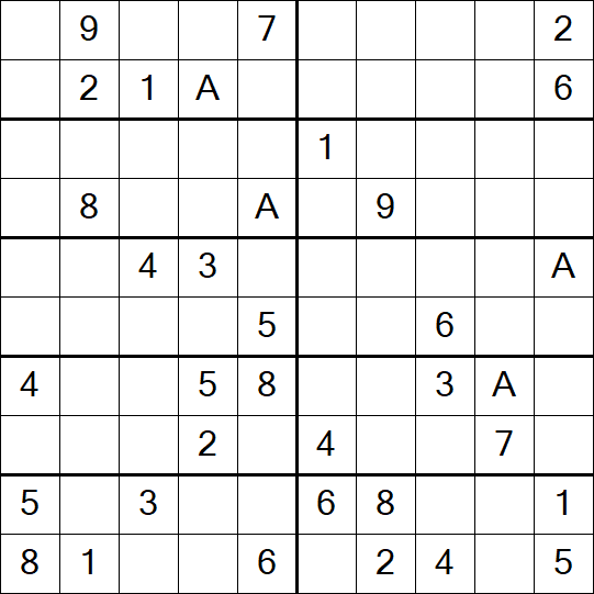 Sudoku 10x10 - Difícil