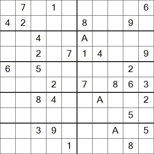 Sudoku 10x10 - Difícil
