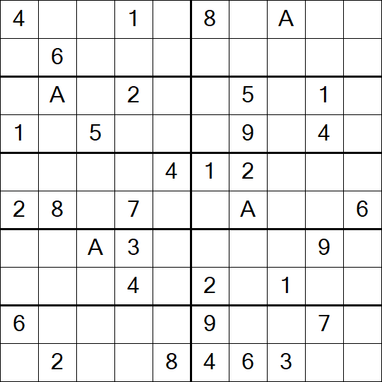 Sudoku 10x10 - Difícil