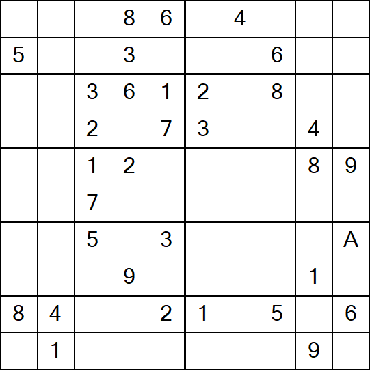 Sudoku 10x10 - Difficile