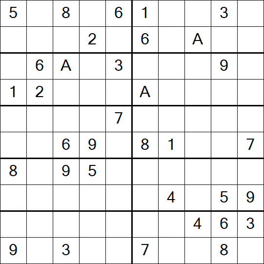 Sudoku 10x10 - Difficile
