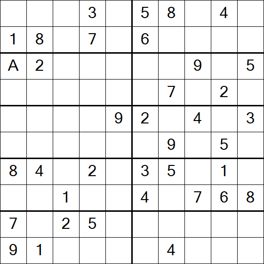 Sudoku 10x10 - Difficile