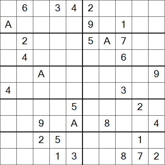 Sudoku 10x10 - Difficile