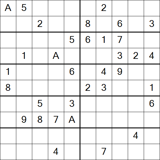 Sudoku 10x10 - Difficile