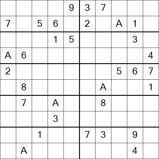 Sudoku 10x10 - Difficile