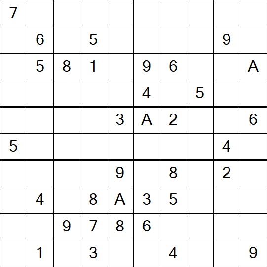 Sudoku 10x10 - Difficile