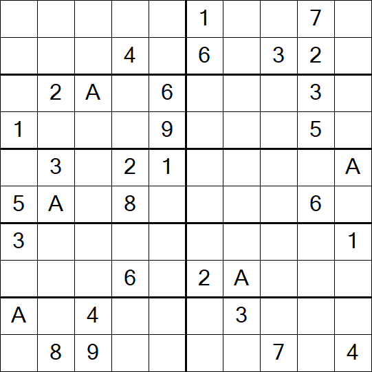Sudoku 10x10 - Difficile