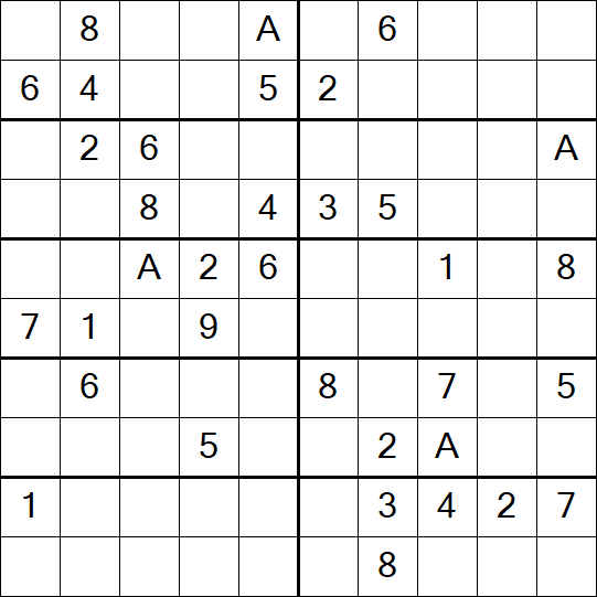 Sudoku 10x10 - Difficile
